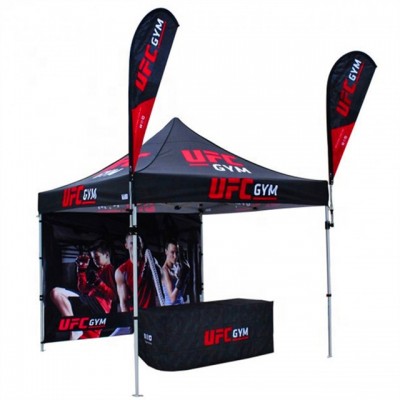 Folding Cheap Event Commercial Waterproof 10 x 10 Ez Up Custom Aluminum Beach Pop Up Tent Outdoor Canopy